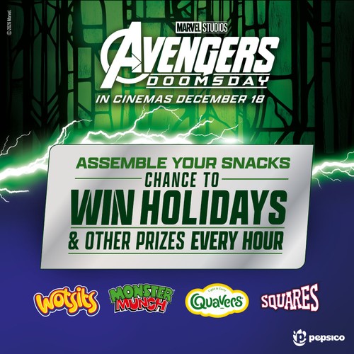 Walkers Monster Munch Roast Beef Multipack Snacks Crisps