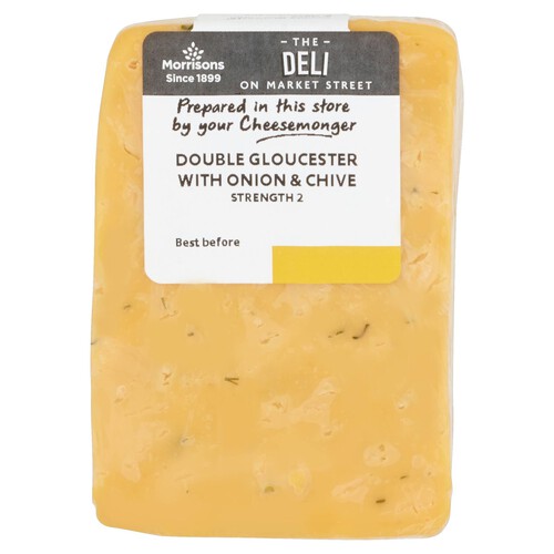 Market Street Deli Double Gloucester With Onion & Chives