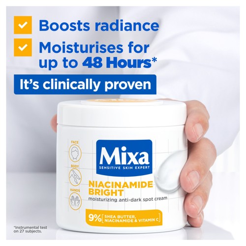 Mixa Bright Cream Jar 400ml