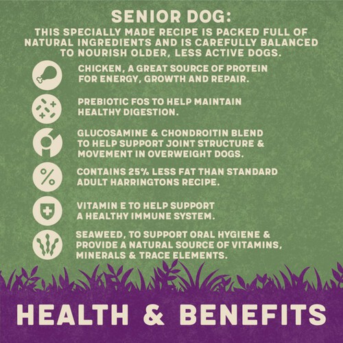 Harringtons Dry Senior Dog Food Rich in Chicken & Rice