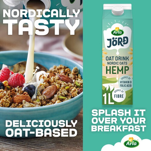 Arla Jord Chilled Oat & Hemp Drink