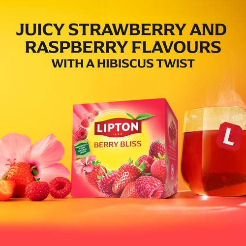 Lipton Fruit & Herbal Berry Bliss 20 Tea Bags