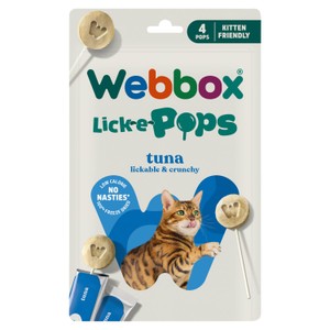 Webbox Lick-e-Pops Tuna 4 x 1.4g