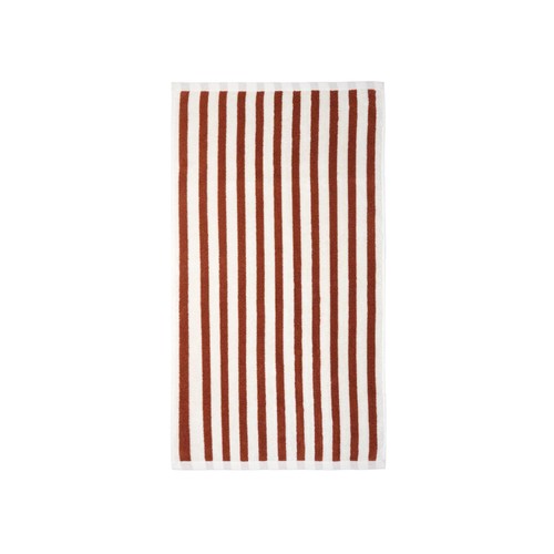 Spa Maison Brown Stripe Bath Sheet