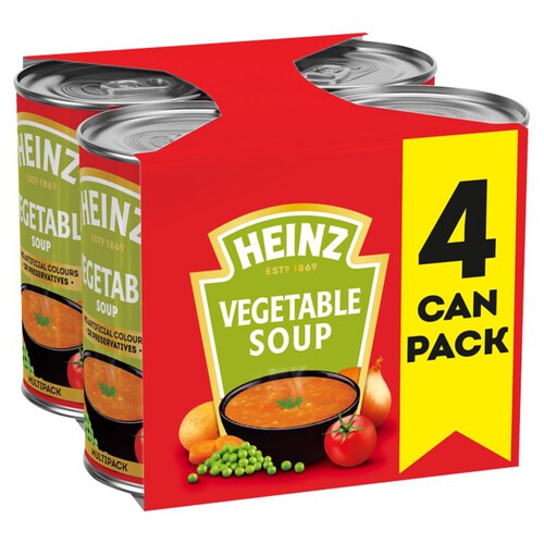 Heinz Classic Vegetable Soup 4 Pack