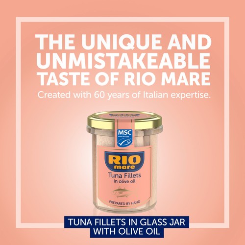 Rio Mare Tuna Fillets In Olive Oil Glass Jar (180g)