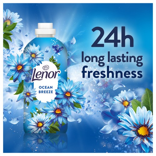 Lenor Fabric Conditioner Coastal Flowers Cypress 37 Washes 