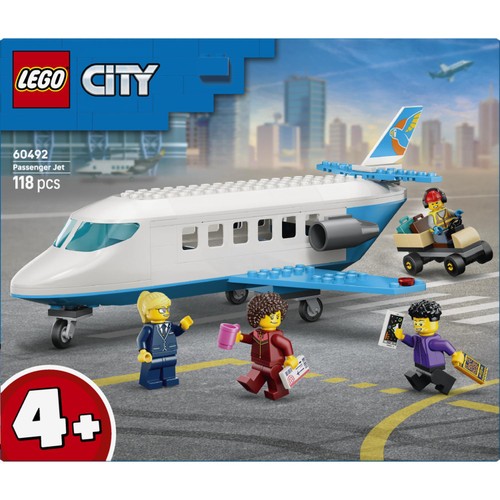 Lego City Great Vehicles Passenger Jet 60492