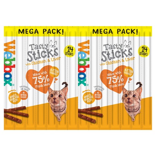 Webbox Cat Tasty Sticks Chicken