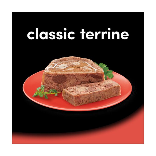 Cesar Classics Terrine Dog Food Trays Mixed In Loaf