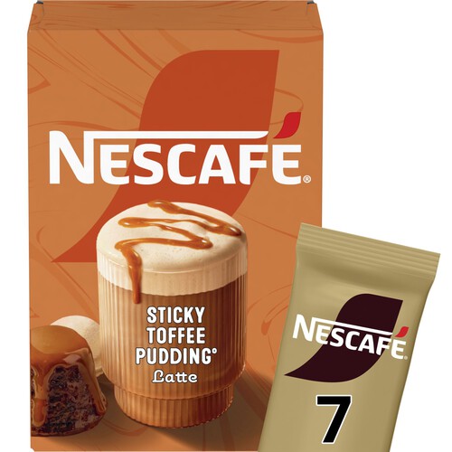 Nescafe Gold Sticky Toffee Pudding Latte 7 Sachets