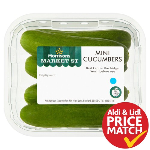 Morrisons Mini Cucumbers