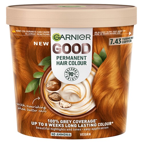 Garnier Perm Hair Dye 7.43 Tumeric Copper