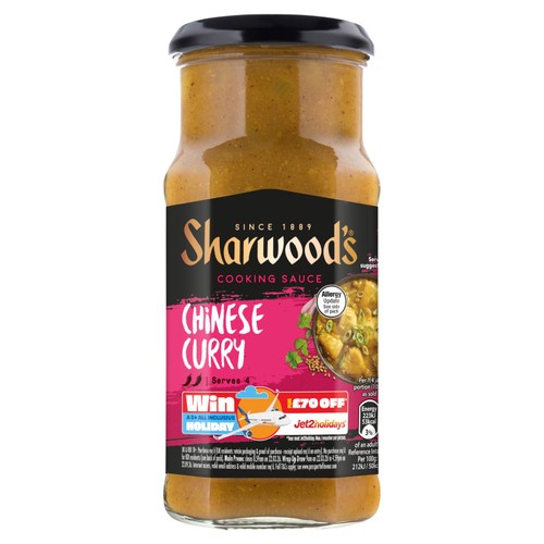 Sharwood's Chinese Curry Cooking Sauce 425g