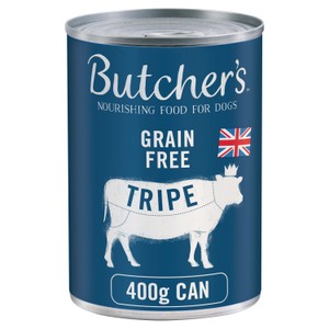 Butcher's Tripe Dog Food Tin 400g | Morrisons
