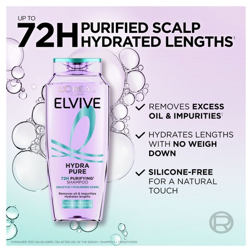 L'Oreal Elvive Hydra Pure Shampoo   400ml