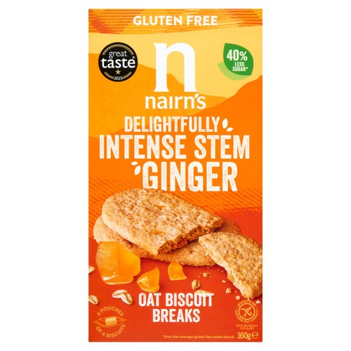 Nairn's Gluten Free Ginger Biscuit Breaks