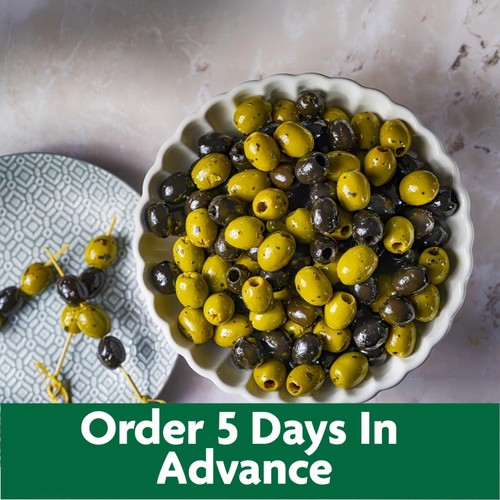 Mixed Olives With Herbs 500g (Serves 8)