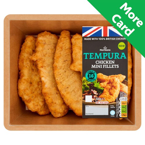 Morrisons Tempura Chicken Mini Fillets