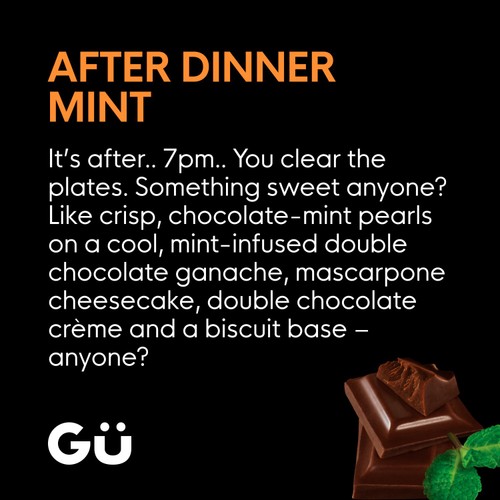 Gu Mint Chocolate Cheesecake 2 x 84g