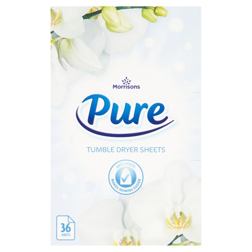 Morrisons Pure Tumble Dryer Sheets