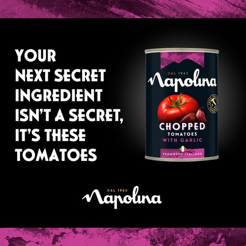 Napolina Chopped Tomato & Garlic