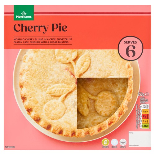 Morrisons cherry pie