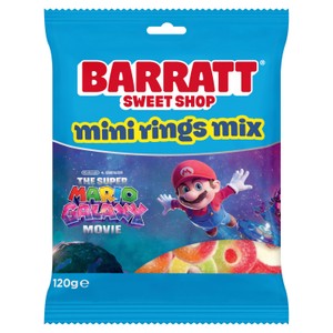 Barratt Sweet Shop Mini Rings Mix 120g