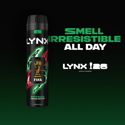 Lynx Africa Body Spray Deodorant 250ml