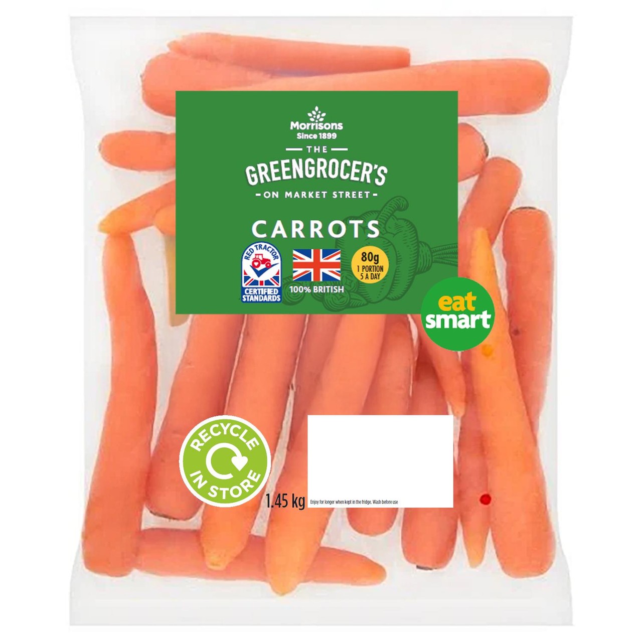 Morrisons Carrots 1.45kg