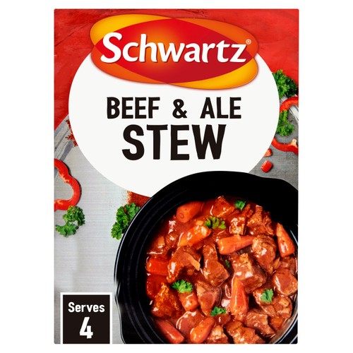 Schwartz Slow Cookers Beef & Ale Stew Recipe Mix