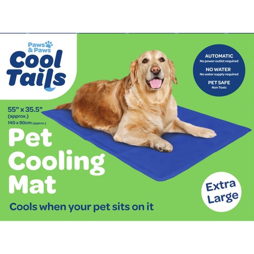 Paws & Paws Cool Tails Pet Cooling Mat Extra Large