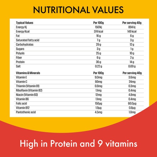 Fulfil Chocolate Peanut Butter Flavour Vitamin & Protein Bar 40g