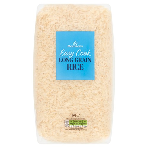 Morrisons easy cook long grain rice