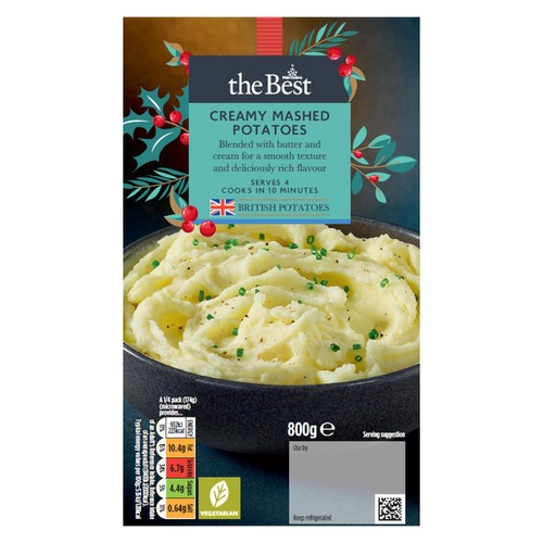 Morrisons The Best Creamy Mashed Potato   800g