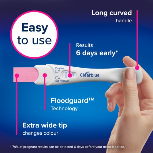 Clearblue Early Detection Pregnancy Test, 2 Tests