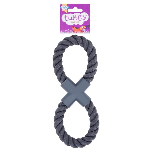 Good Boy Threads Figure Of 8 Tuggy Dog Toy
