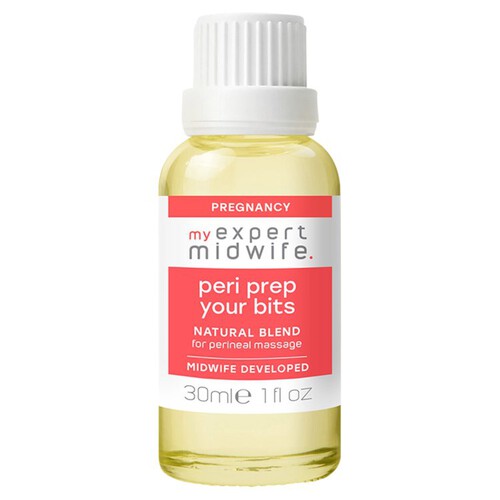 My Expert Midwife Peri Prep Your Bits Perineal Massage Oil 