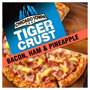 Chicago Town Tiger Crust Bacon, Ham And Pineapple Pizza