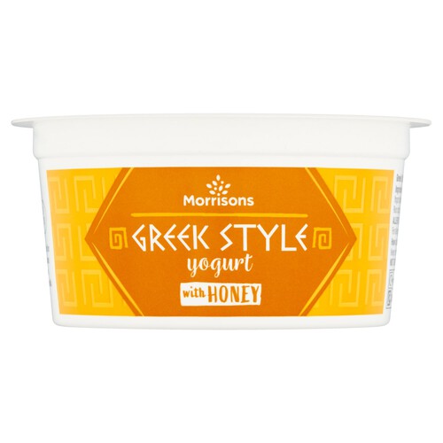 Morrisons Greek Style Honey Yogurt