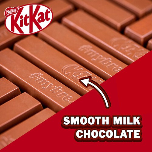 Kit Kat 2 Finger Milk Chocolate Biscuit Bar Multipack 9 Pack