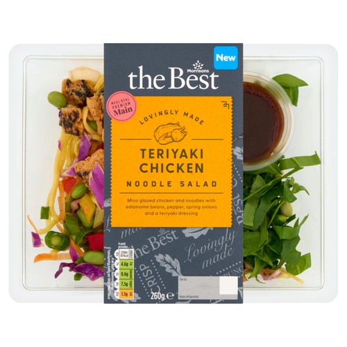 Morrisons The Best Teriyaki Chicken Noodle Salad 260g