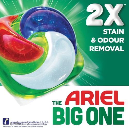 Ariel Original The Big One Laundry Capsules 29 Washes