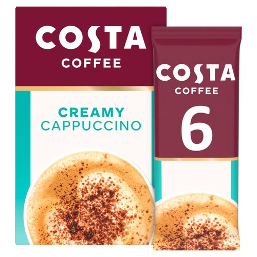 Costa Creamy Cappuccino Coffee Sachets