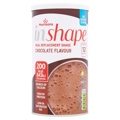 Morrisons In Shape Chocolate Meal Replacement Drink