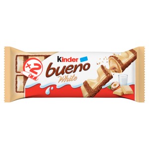 Kinder Bueno White Chocolate & Hazelnut Twin Finger Bar