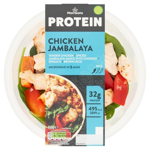 Morrisons Protein Chicken Jambalaya