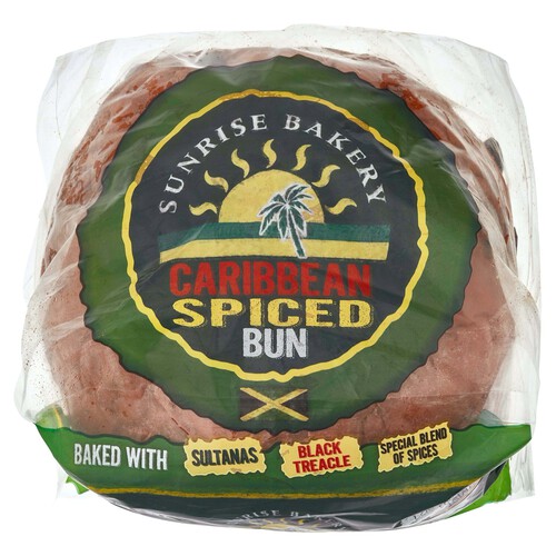 Sunrise Bakery Caribbean Spiced Bun   