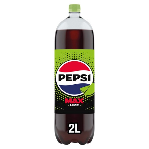 Pepsi Max Lime No Sugar Cola Bottle