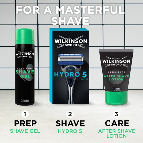 Wilkinson Sword Masterful Shave Sensitive Shave Gel 200ml